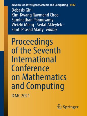 cover image of Proceedings of the Seventh International Conference on Mathematics and Computing